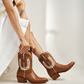 Caramel/Bone Jolene Boot
