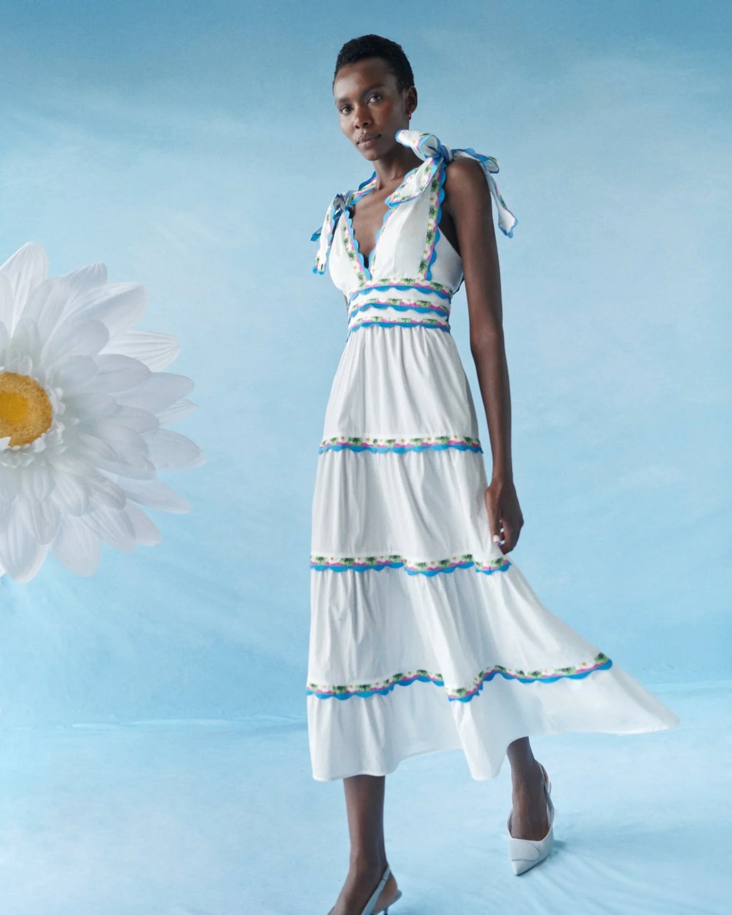 Chelli Dress- White