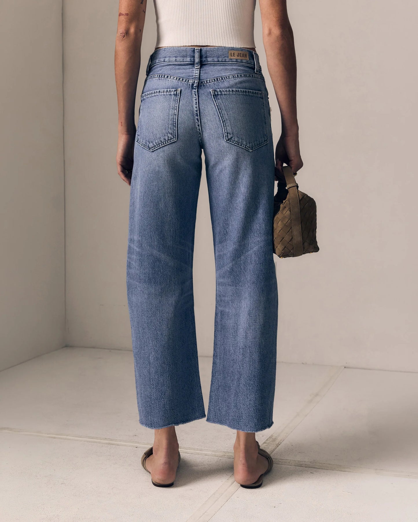 FLOWER NOMAD ANKLE JEANS
