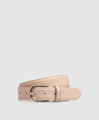 Ethereal Beige Belt