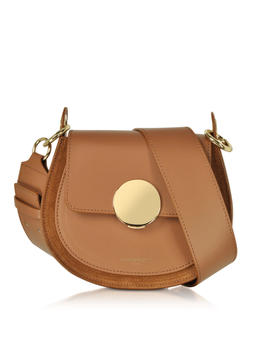 Cognac Yucca Suede Bag