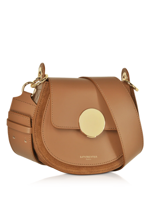 Cognac Yucca Suede Bag