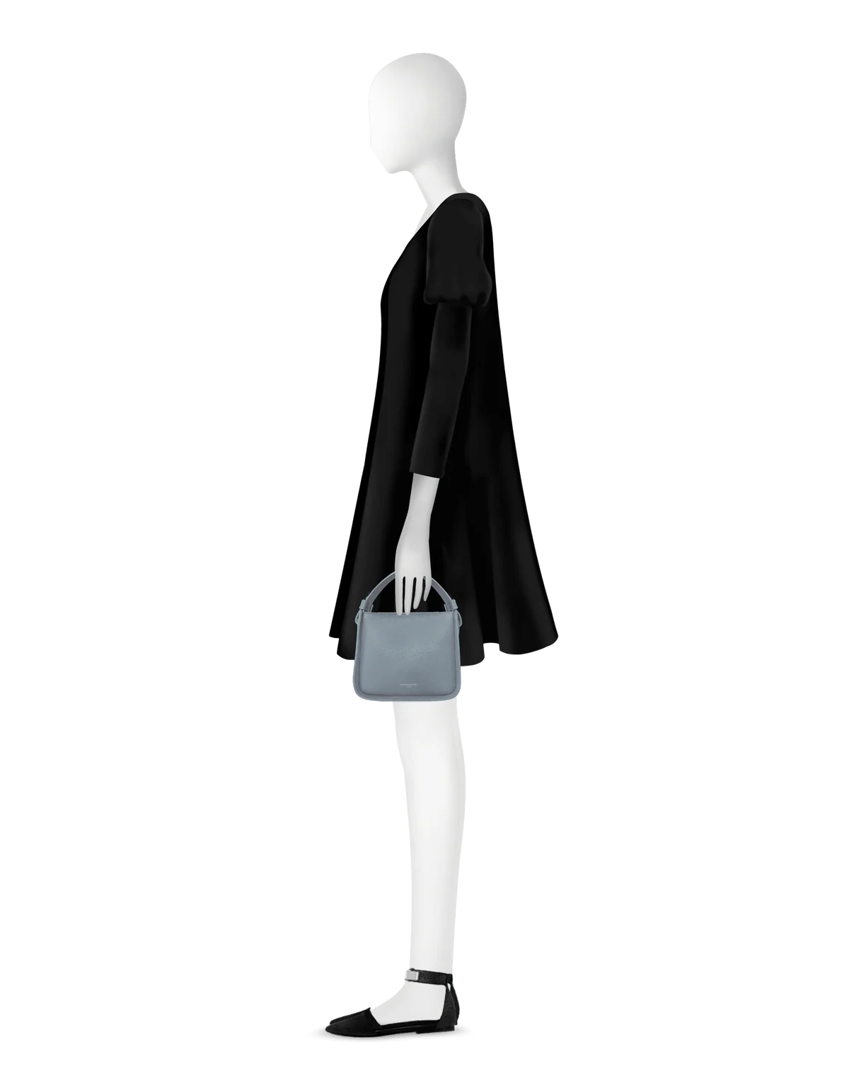 Sky Blue Duplo Top Handle Bag