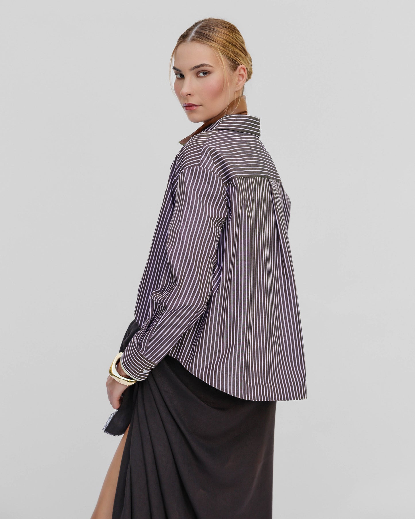 Huckleberry Echo Crystal Collar Shirt