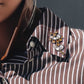 Huckleberry Echo Crystal Collar Shirt