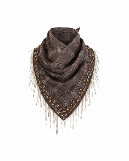 Huckleberry Embellished Scarf
