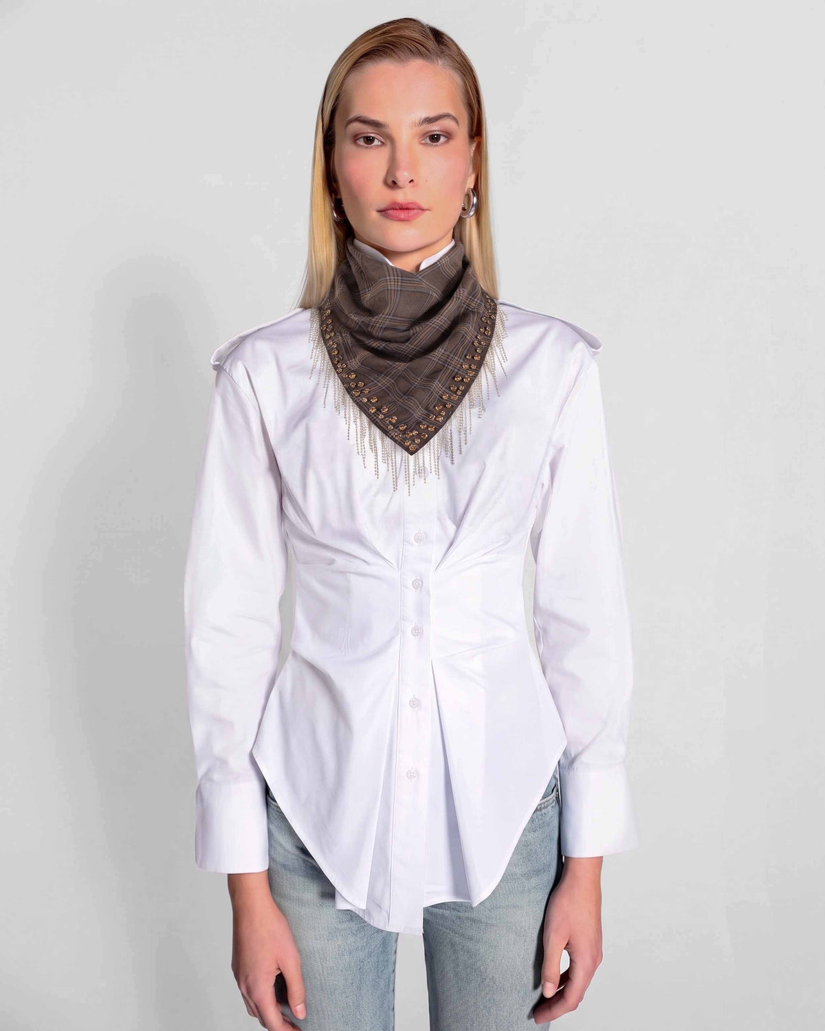 Huckleberry Embellished Scarf