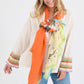 Flam Scarf - Coral
