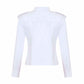 Nemesis Cinched Epaulet Shirt