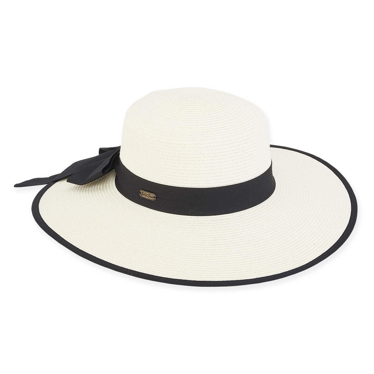 Paper Braid Floppy Brim Hat