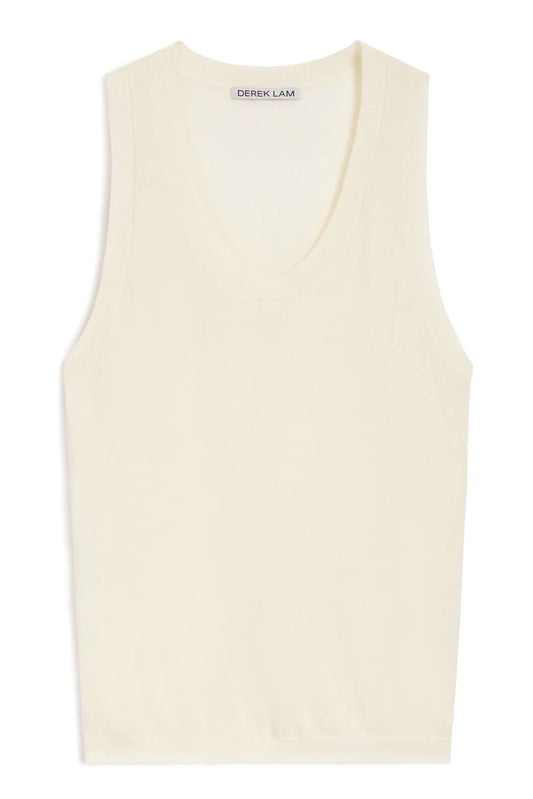 Ivory Grayson Knit Tank