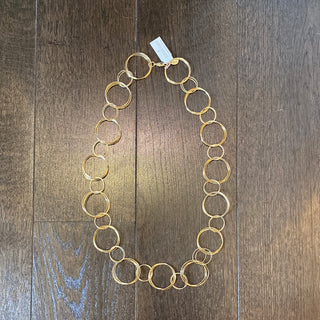 Large Handmade Chain 30" Necklace
