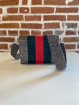 Gucci Fold Over Strip Bag