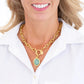 Caroline Toggle Necklace - Jade