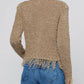 Mireille Fringe Knit Cardigan
