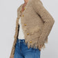 Mireille Fringe Knit Cardigan