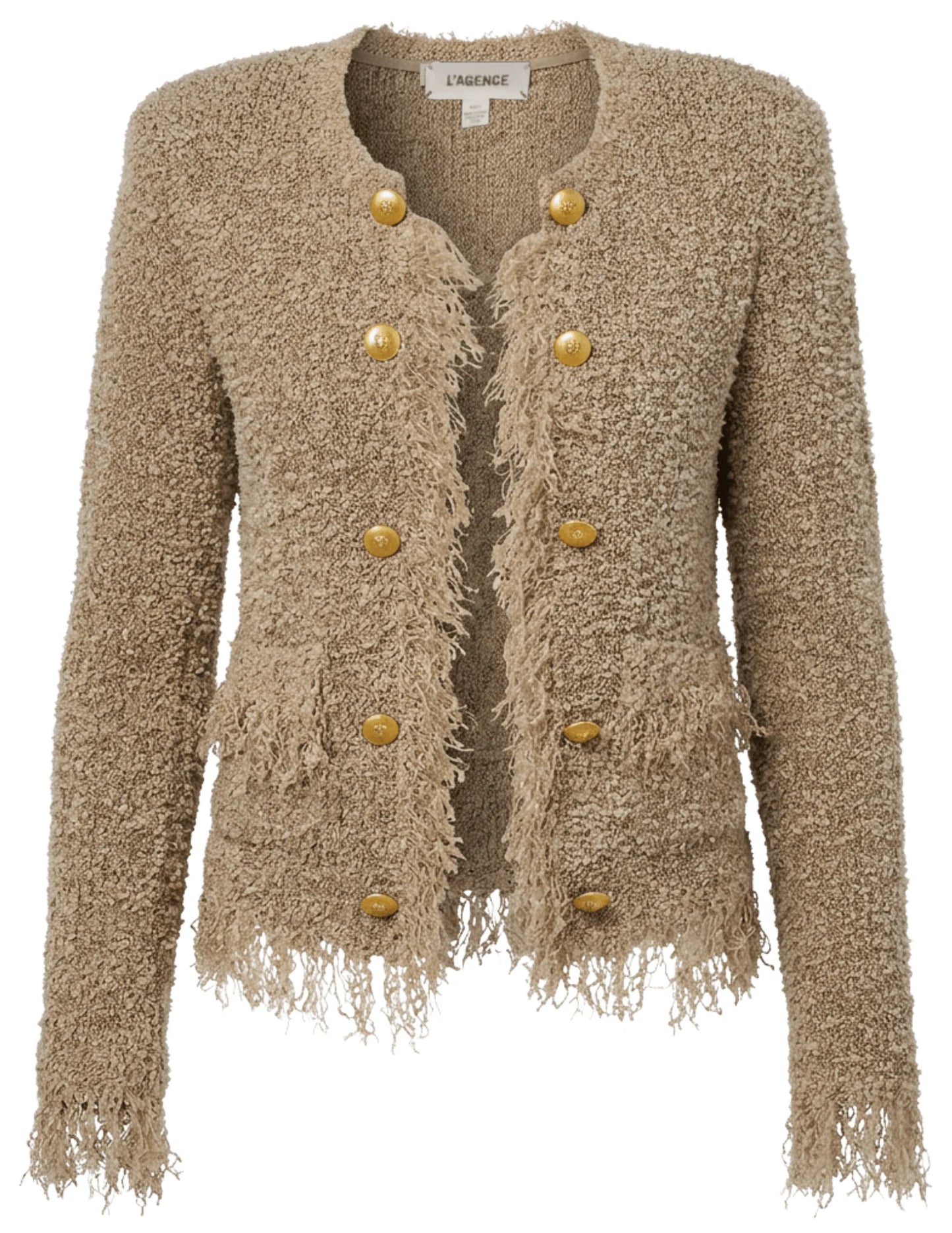 Mireille Fringe Knit Cardigan