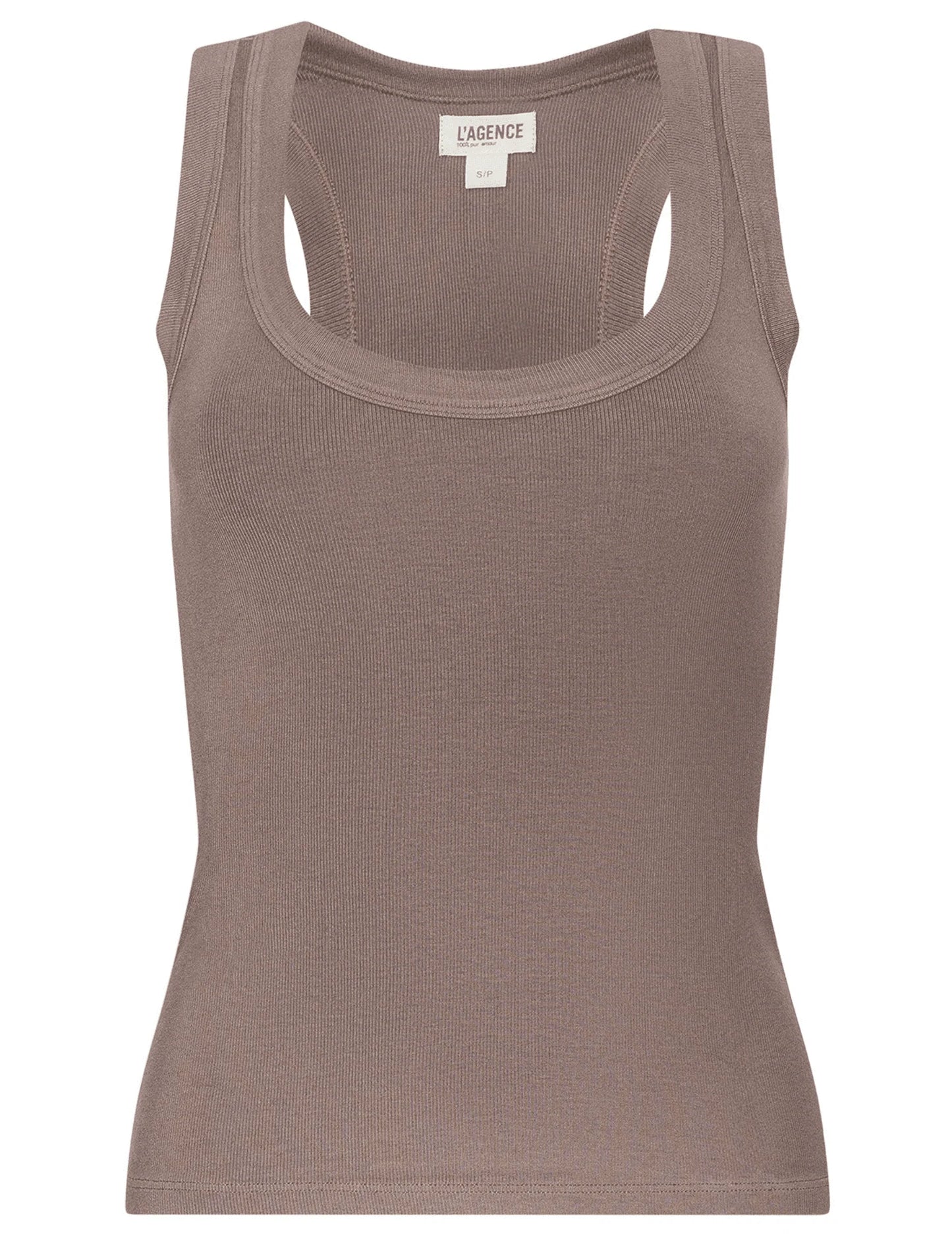 Shania Racerback Tank - Cardamom