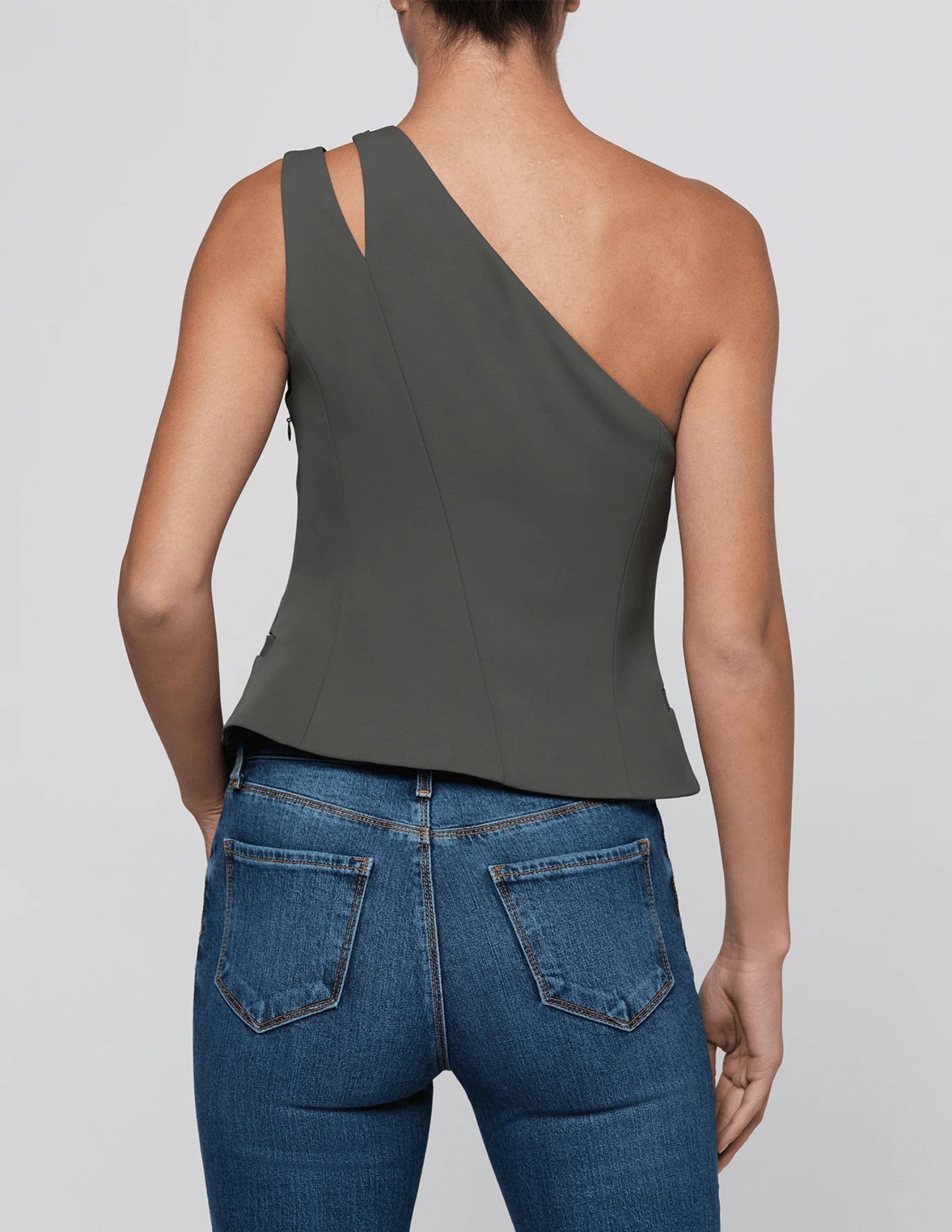 Zinnia One Shoulder Vest