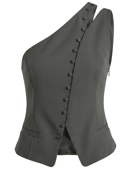 Zinnia One Shoulder Vest