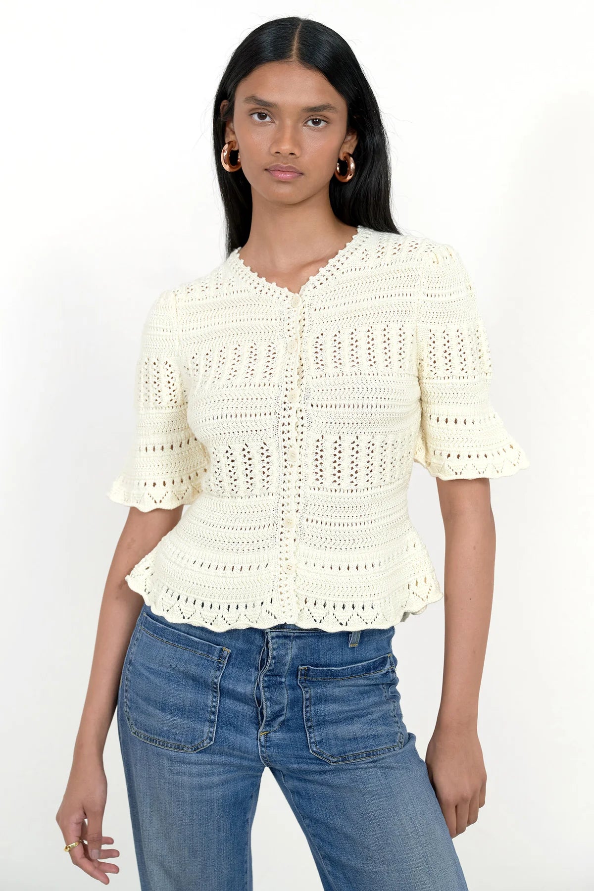 Laura Crochet Cardigan