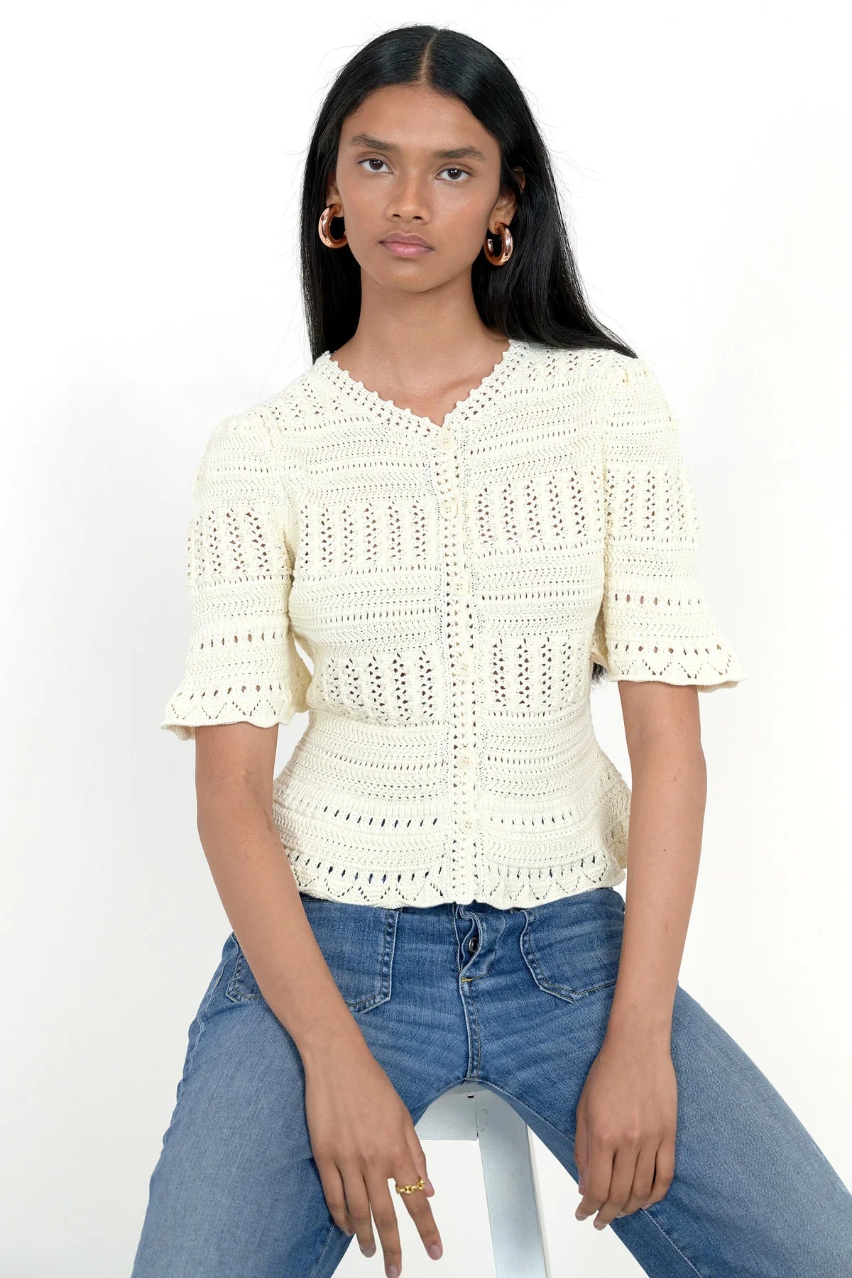 Laura Crochet Cardigan