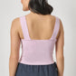 Wide Strap Knit Tank