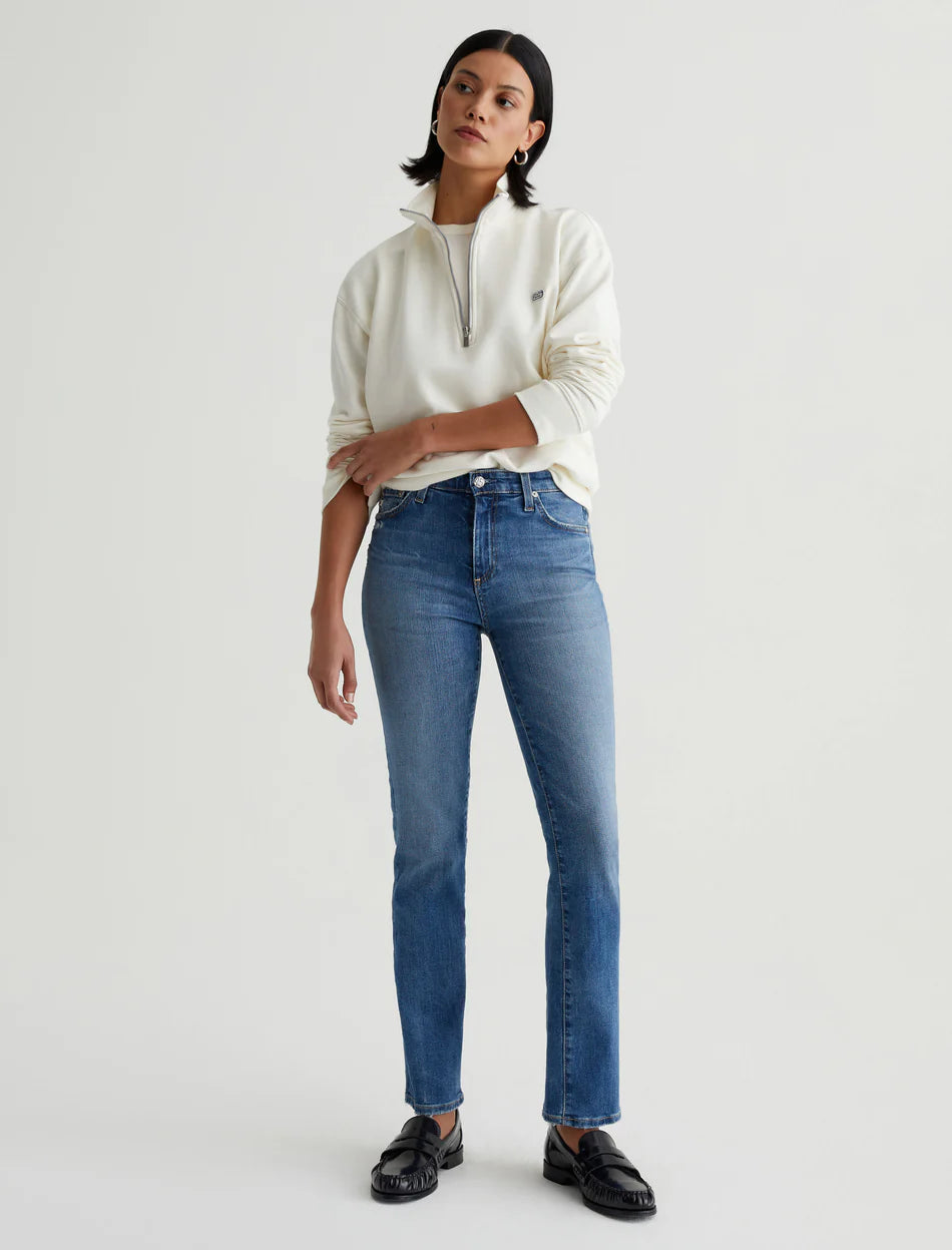 Mari High Rise Slim Straight