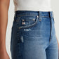 Mari High Rise Slim Straight