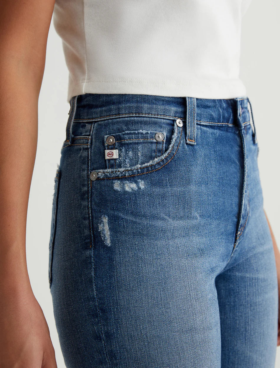 Mari High Rise Slim Straight
