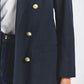 Walter Double Breasted Jacket Midnight