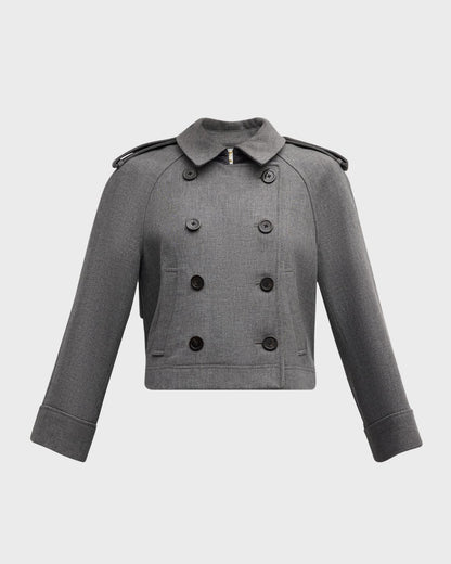 Conneley Cropped Trench Coat
