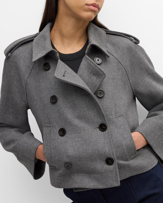Conneley Cropped Trench Coat