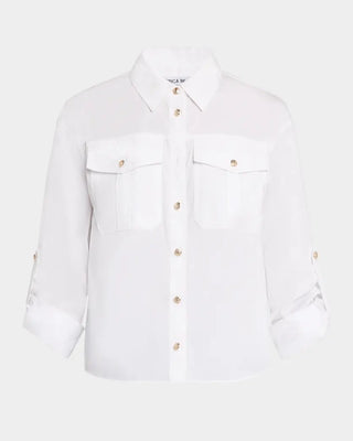 Catriona Button-Front Shirt