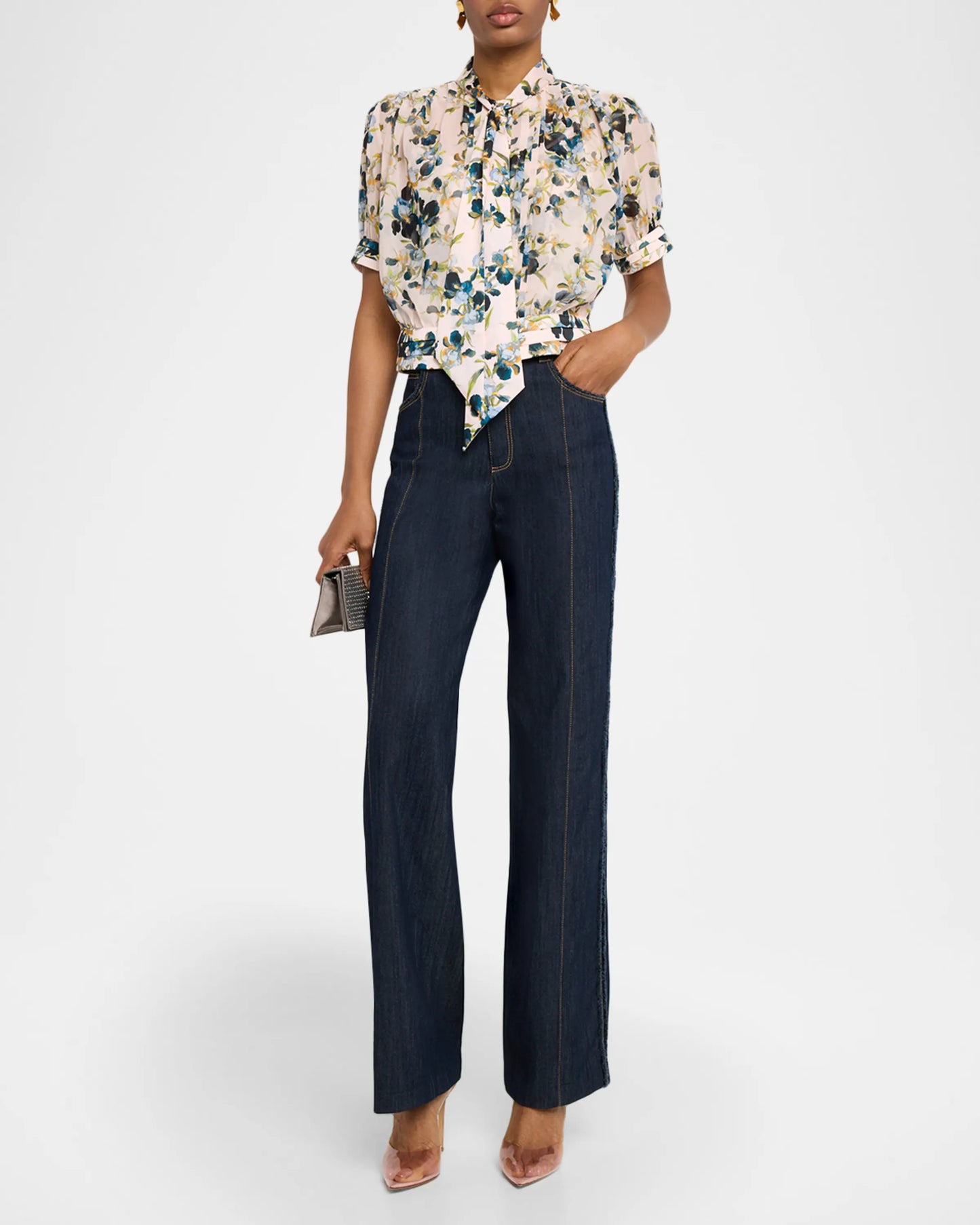 Trailing Iris Blouse