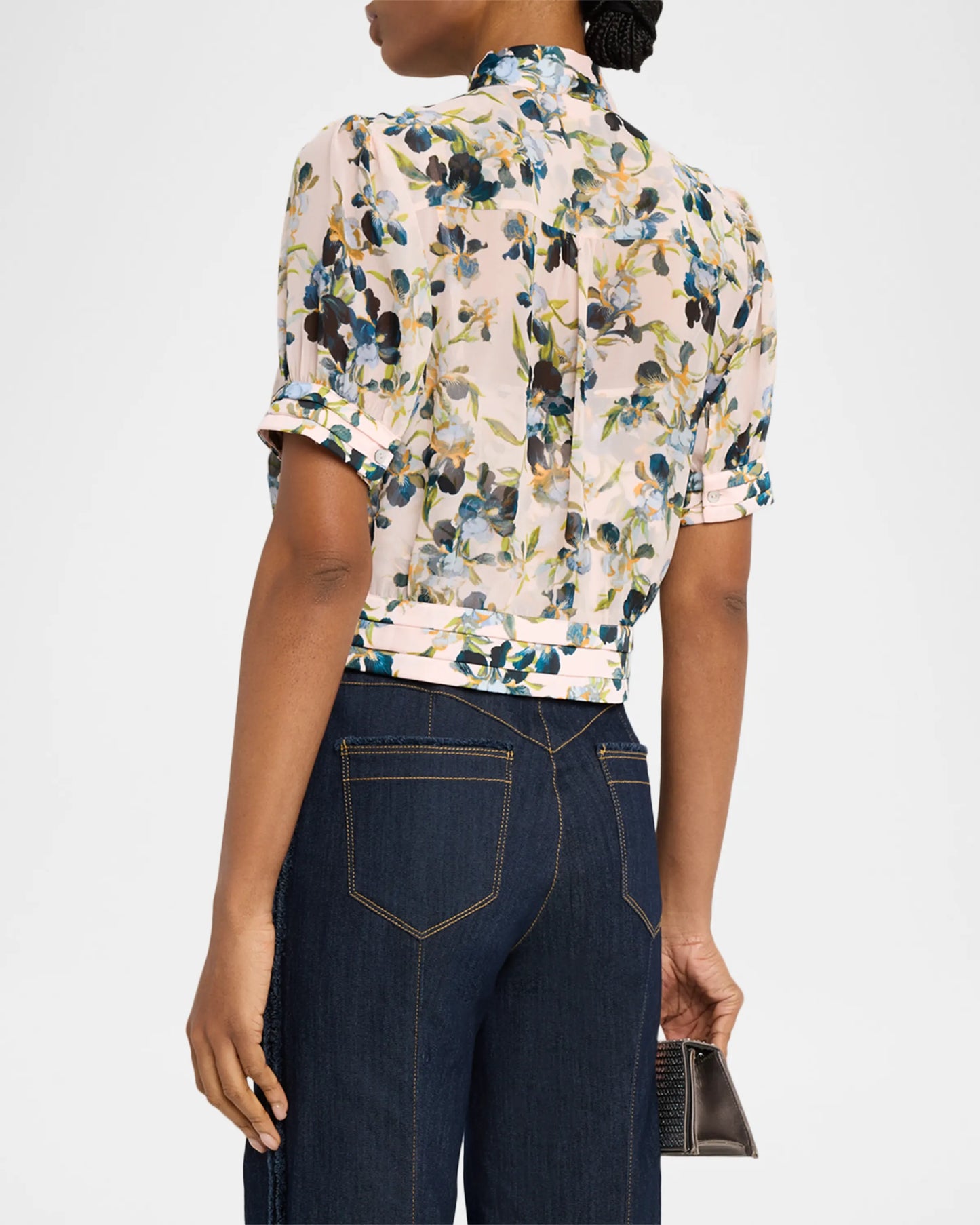 Trailing Iris Blouse