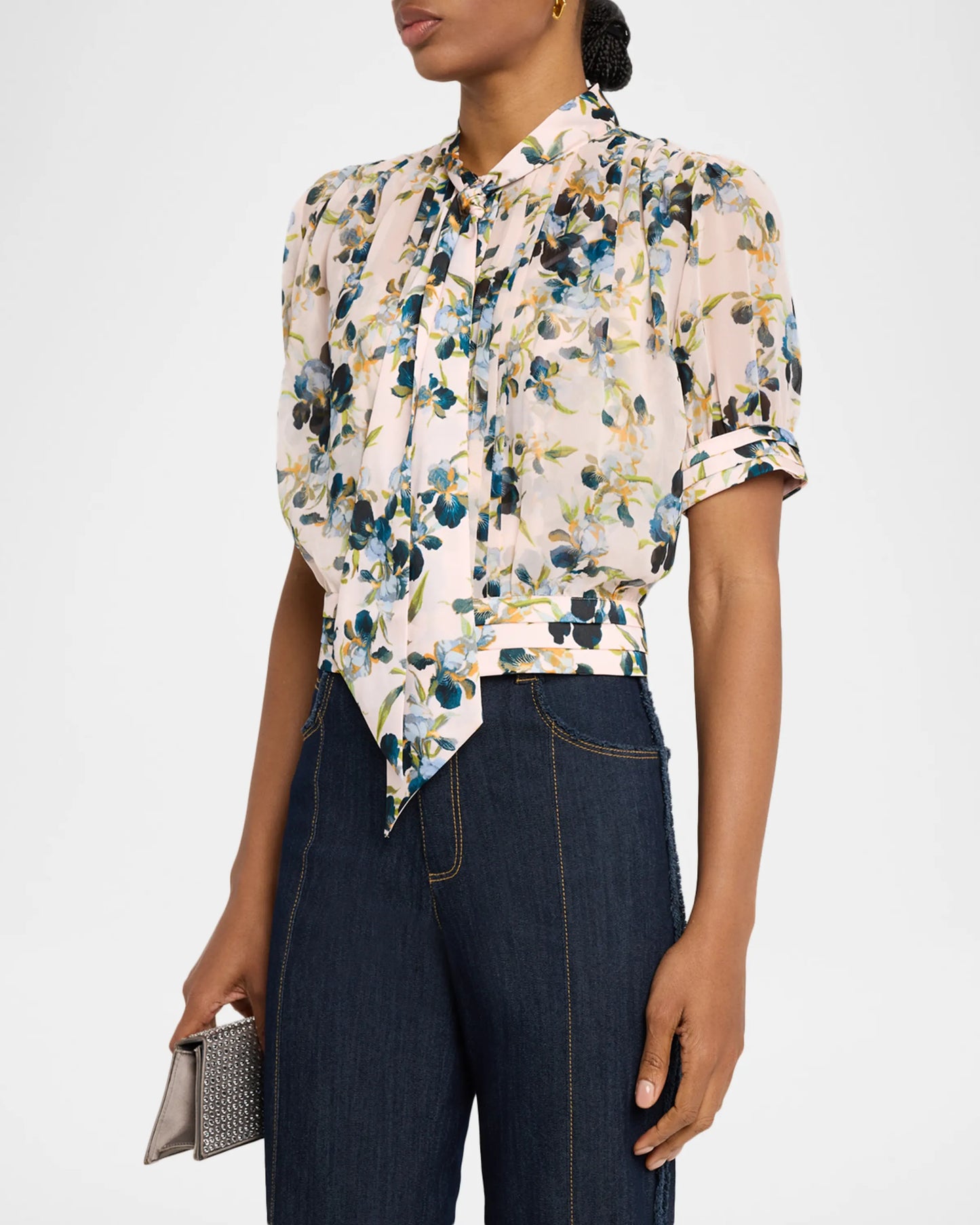 Trailing Iris Blouse