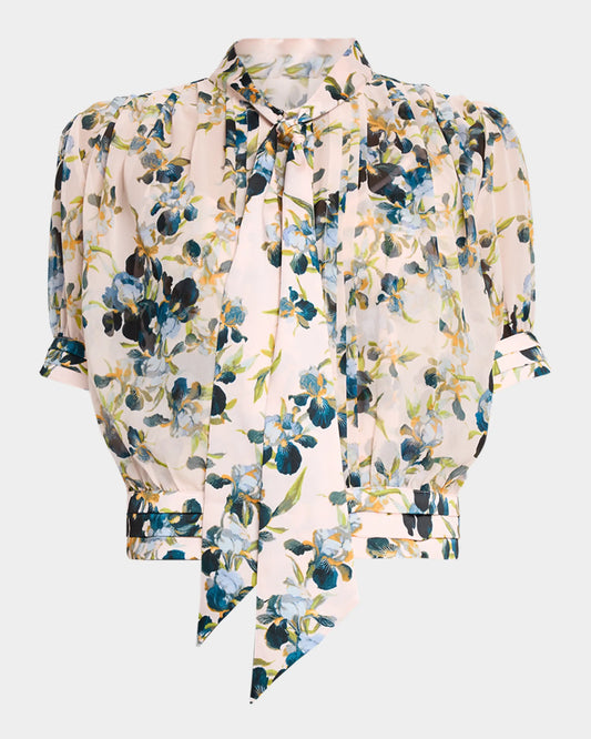 Trailing Iris Blouse