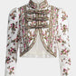 Ilaria Embroidered Cropped Jacket