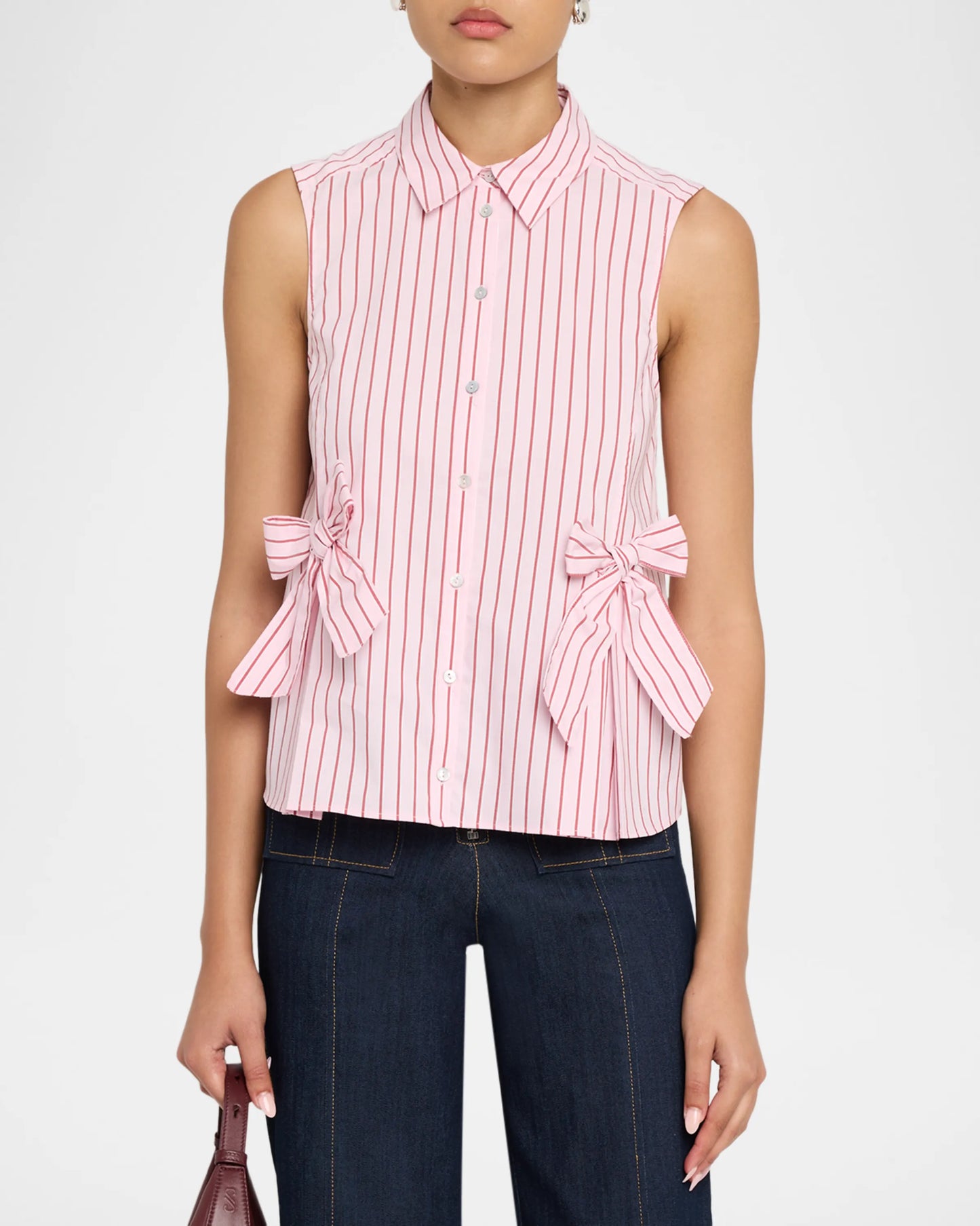 Rose Stripe Jillian Top