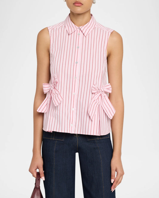 Rose Stripe Jillian Top