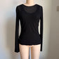 Black Lola Top
