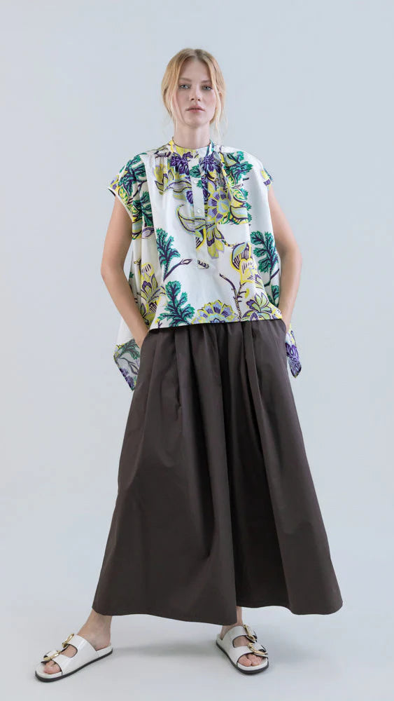 Air Drift Wide-Leg Culotte with Drawstring Waist