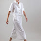 Bouton & Brume Elastic-Waist Cotton Palazzo Pants