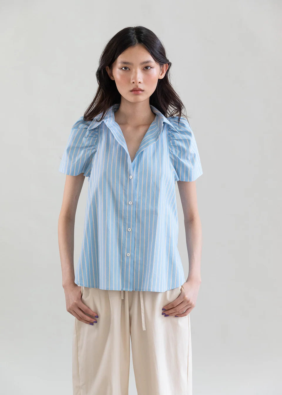 Candy Stripe Oxford Shirt