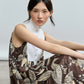 Retro Bloomleaf Sleeveless Dress
