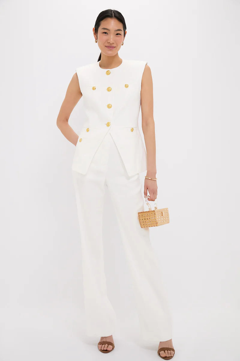 Jude Wide-Leg Linen Pant