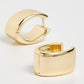 Puffy Hinged Huggie Earrings