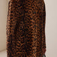 Leopard Print Davelle Shearling Coat