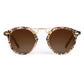 ST. LOUIS Pink Poppy 18k Polarized Sunglasses